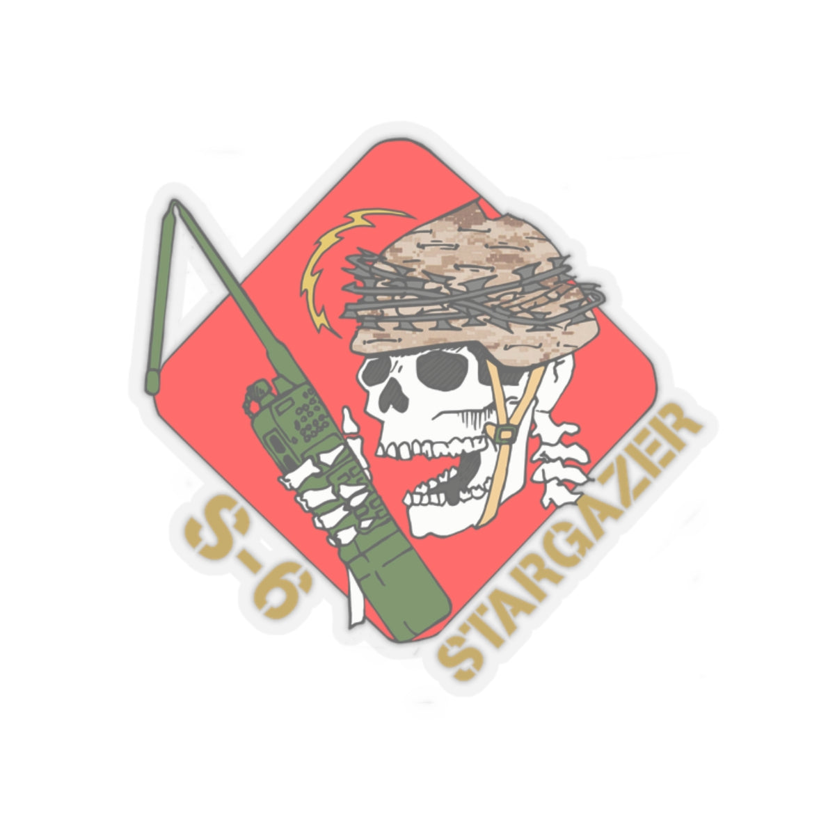 Stargazer Stickers – Custom Vinyl Stickers with Kiss-Cut Design & Glossy Finish