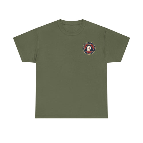 2nd Intel Bn Green Unisex Heavy Cotton Tee | Customizable Military T-Shirt | Comfortable & Durable | Perfect for Everyday Wear
