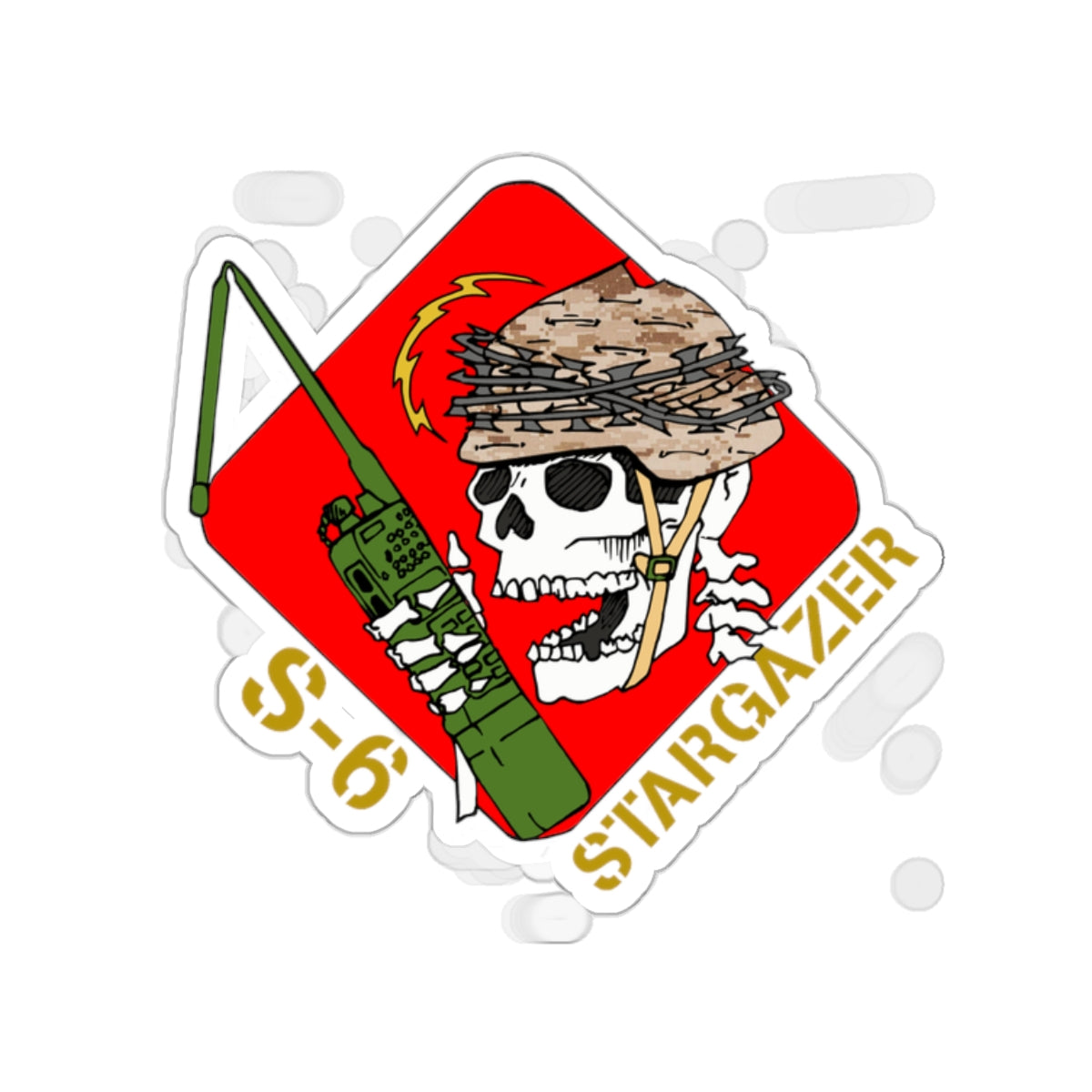 Stargazer Stickers – Custom Vinyl Stickers with Kiss-Cut Design & Glossy Finish