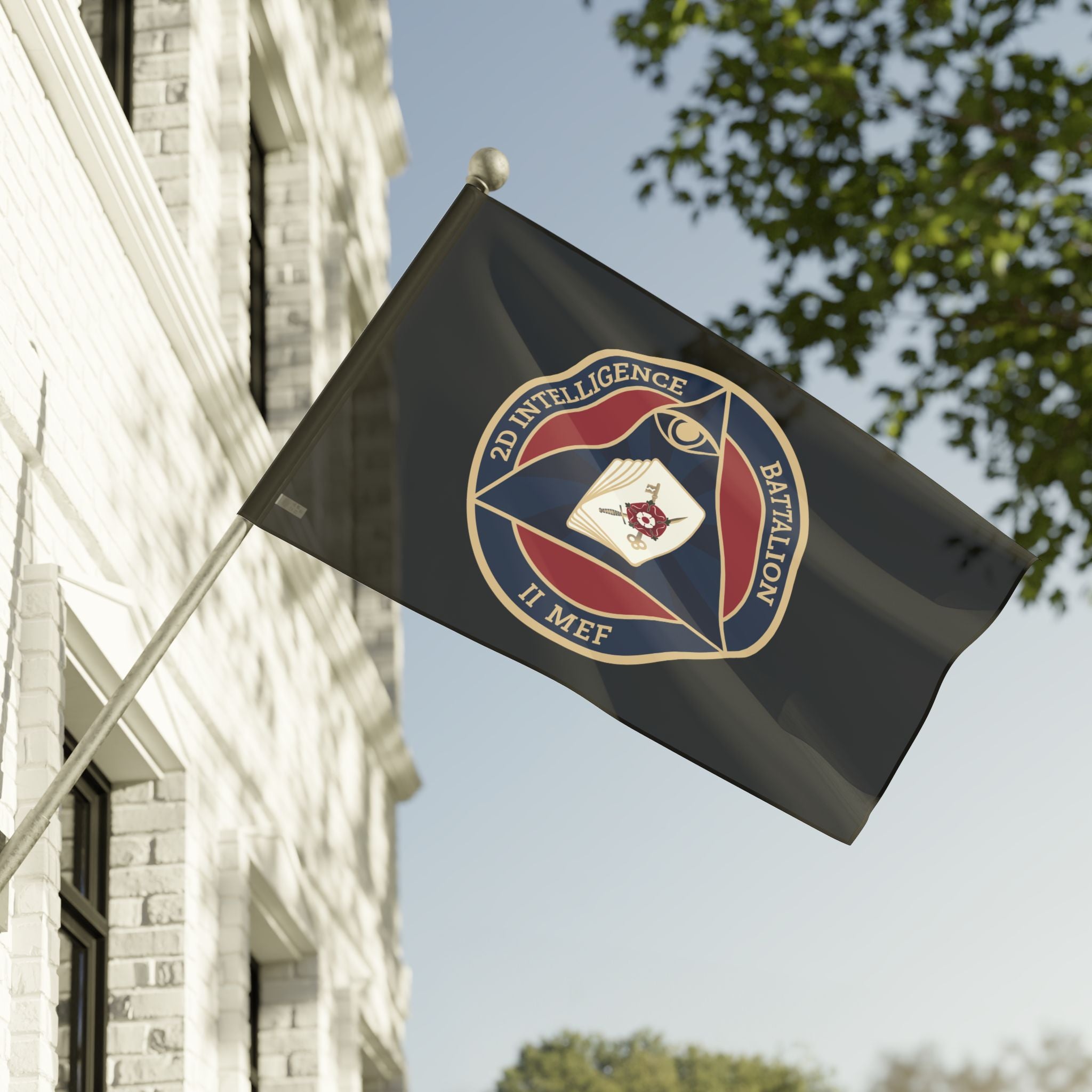 3x5 2nd Intel Bn Flag – Custom Military Flag for Proud Service Members
