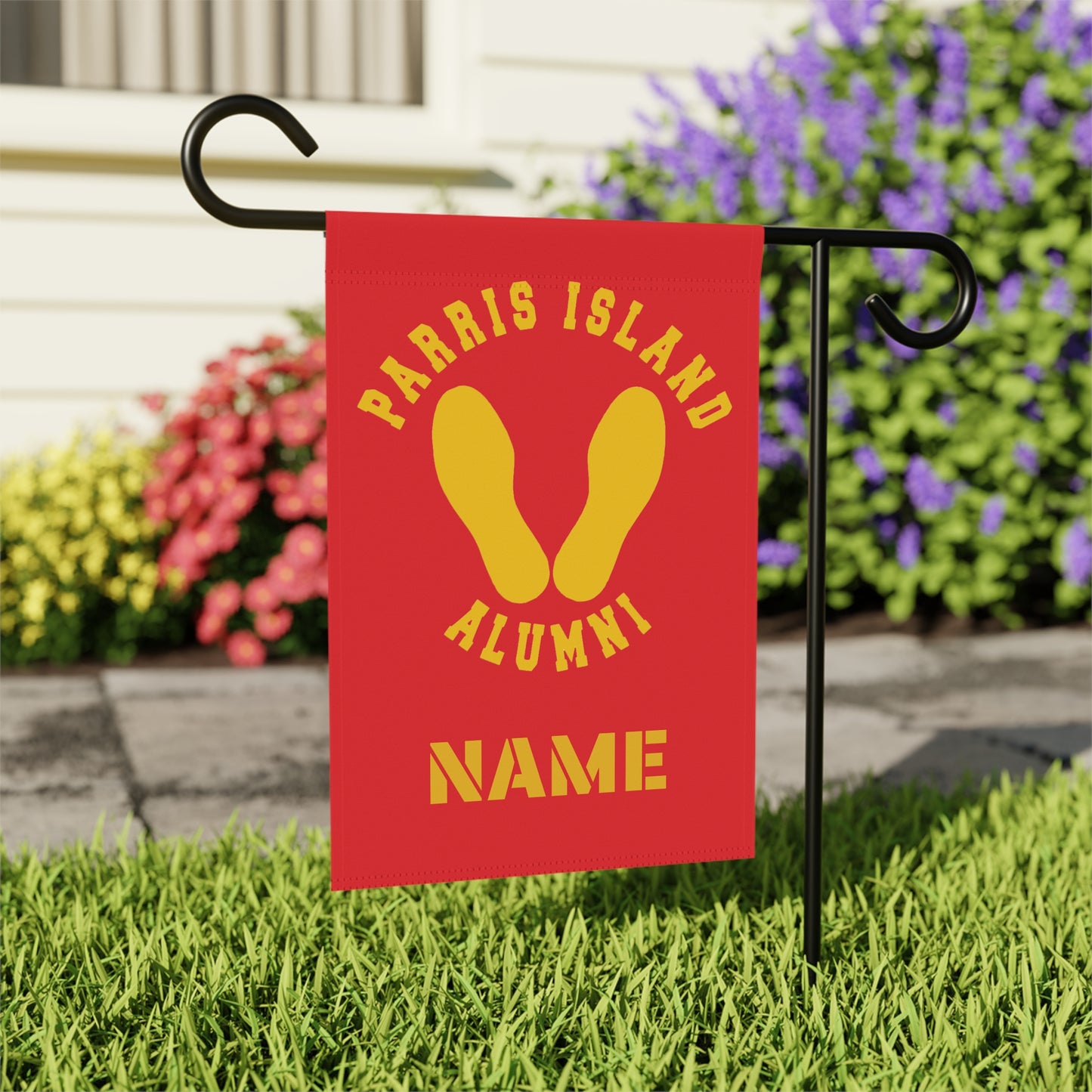 Parris Island Bootcamp Alumni Garden Flag