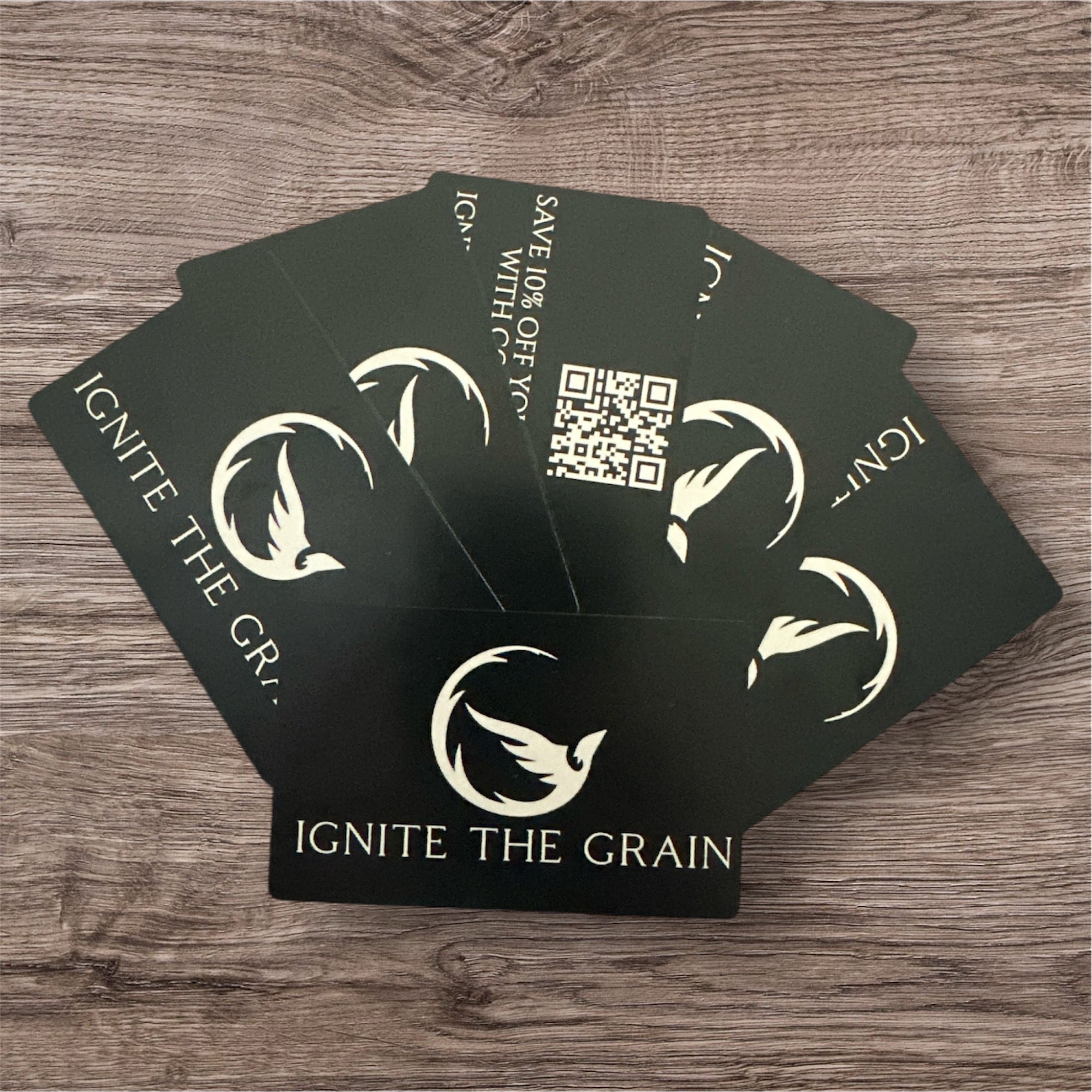 Custom Black Metal Business Card – Elegant & Engraved for Professionals