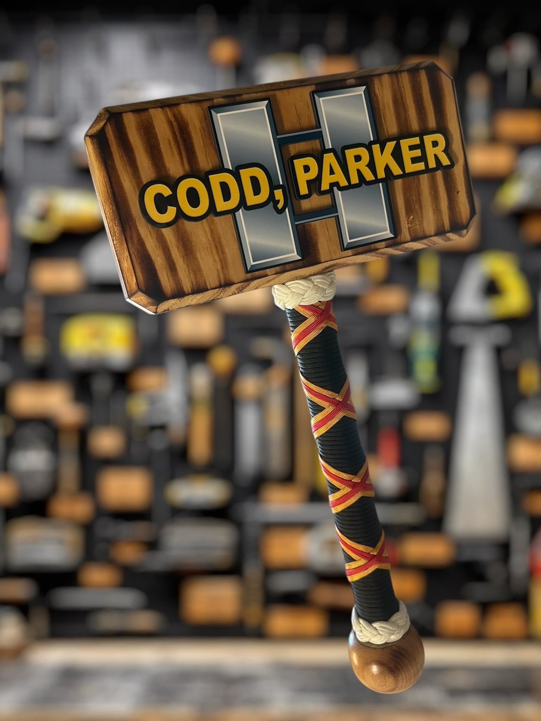 Custom Military Thor Hammer Handcrafted & Personalized Gift